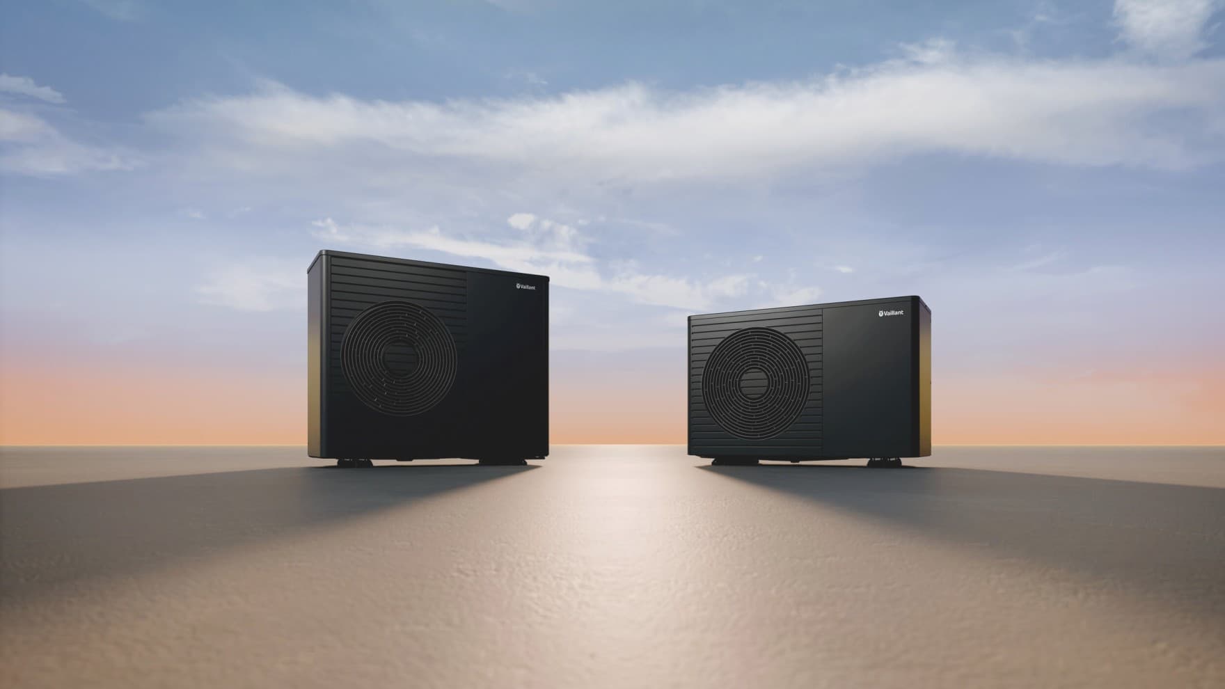 Pompe di calore aria-acqua Vaillant aroTHERM plus e aroTHERM pro per riscaldamento, raffrescamento e acqua calda sanitaria